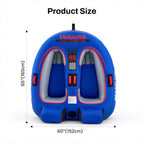 2 Riders Towable Tube | Velocita Series