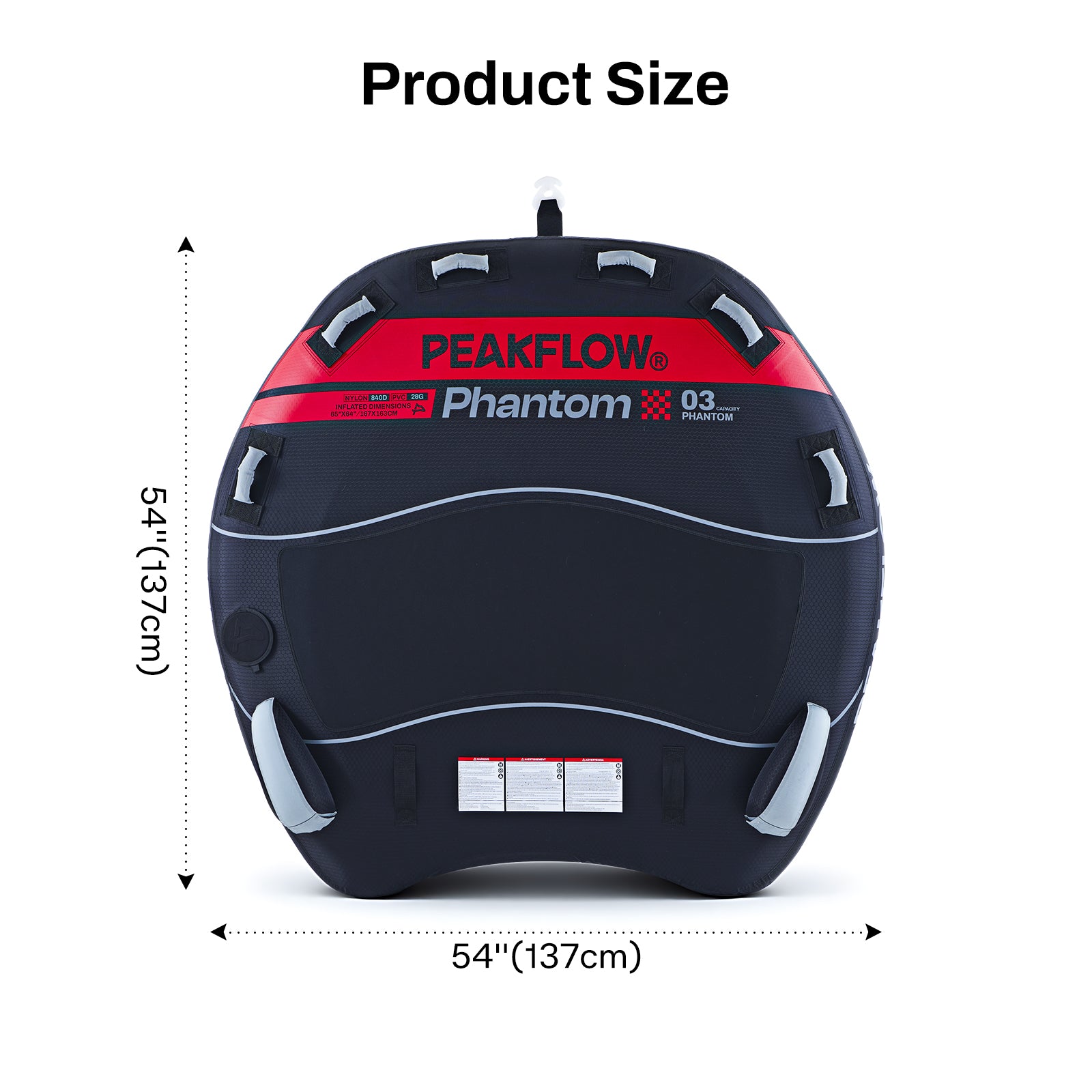 3 Riders Towable Tube | Phantom Series