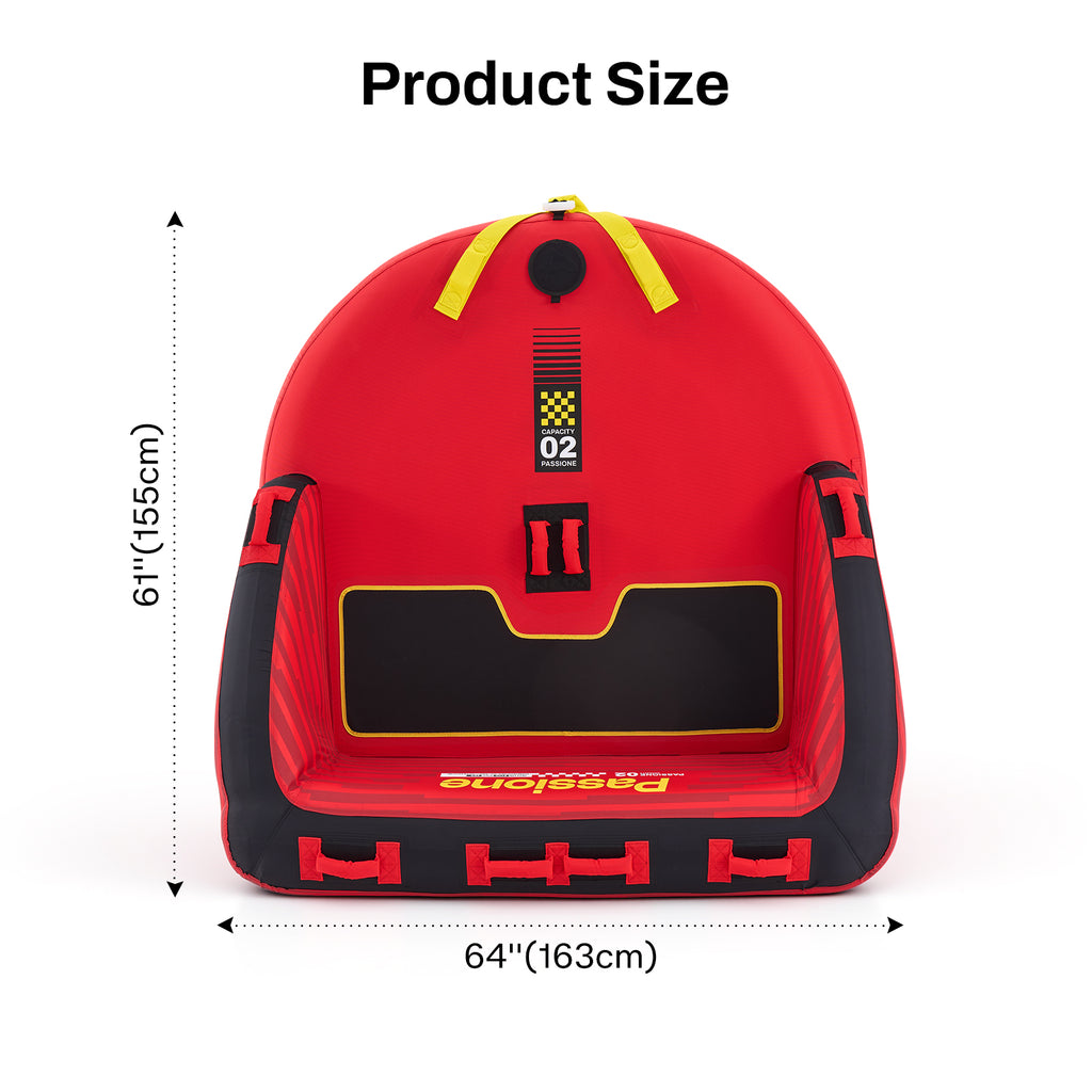 2 Riders Towable Tube | Passione Series