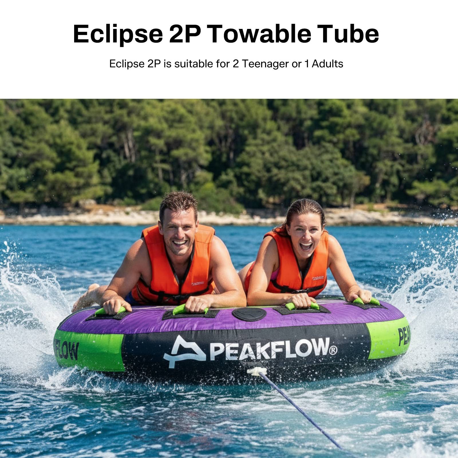 2 Riders Towable Tube | Eclipse Series