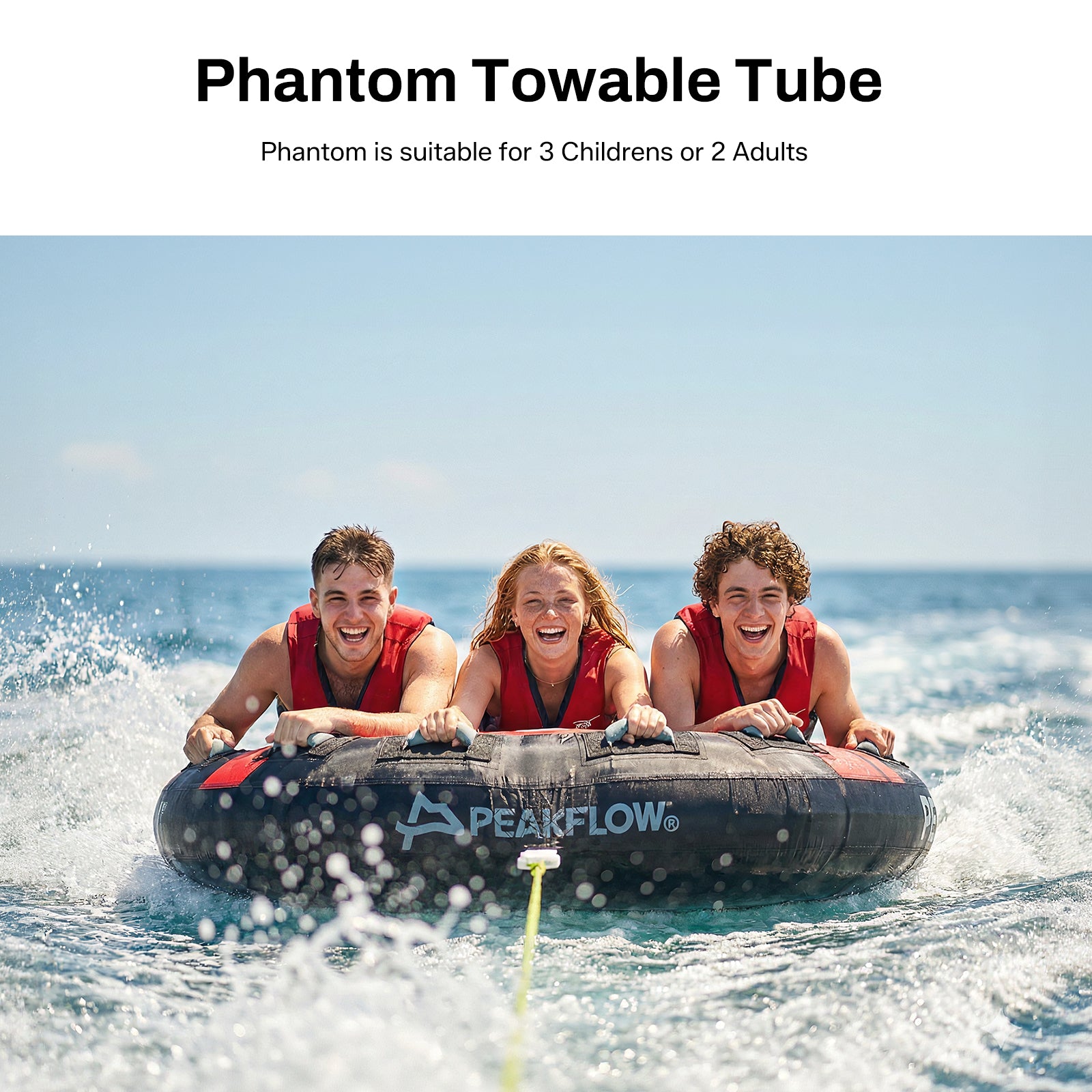 3 Riders Towable Tube | Phantom Series
